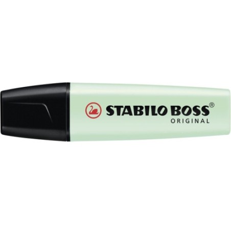 838-MARCADOR.FLUORESCENTE BOSS TRAZO 2/5MM. VERDE PASTEL STABILO 70/116