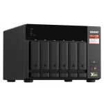 8433-QNAP TS-673A-8G servidor de almacenamiento NAS Torre Ethernet Negro V1500B