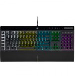 Corsair K55 RGB PRO teclado USB QWERTY Espanol Negro