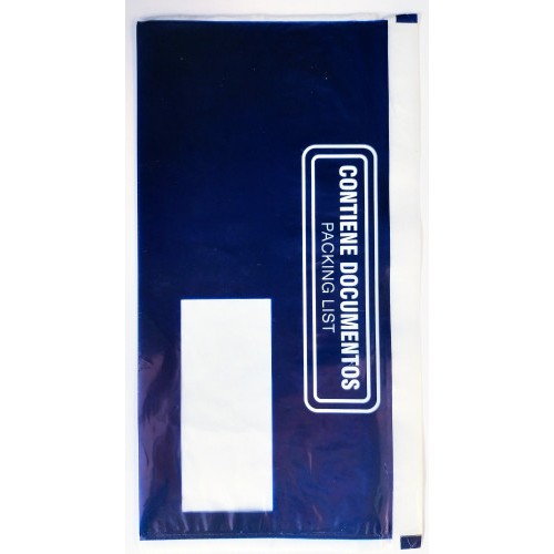 8500-CAJA DE 1000 SOBRES PACKING LIST 225X122MM VENTANA DERECHA IMPRESO AZUL/BLANCO 402640