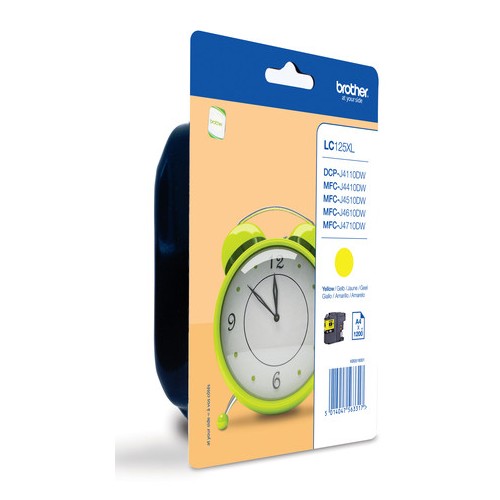 BROTHER TINTA AMARILLO LC-125XLYBP