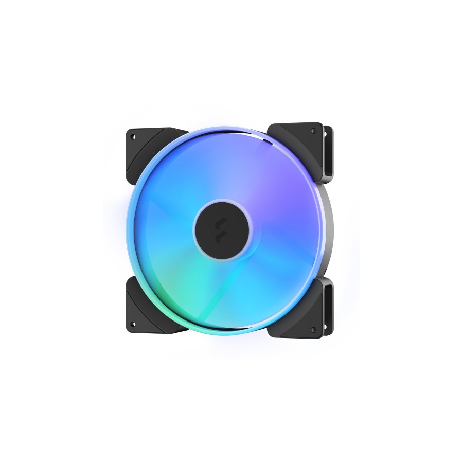 Fractal Design Prisma AL-18 PWM Carcasa del ordenador Ventilador 18 cm Negro, Blanco 2 pieza(s)