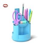 ErichKrause Mini Desk porta lapices Plastico Azul