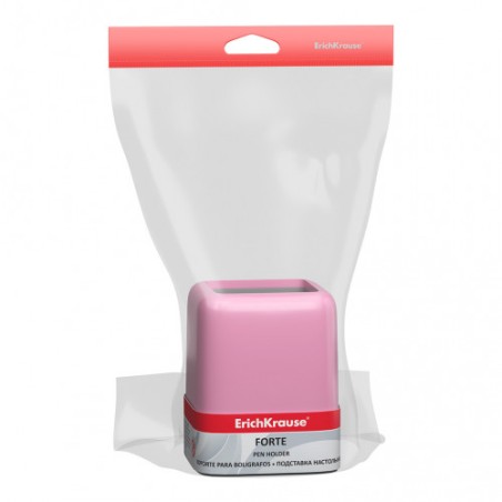 8598-ErichKrause Forte porta lapices Rosa