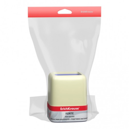 8604-ErichKrause Forte porta lapices Violeta, Amarillo