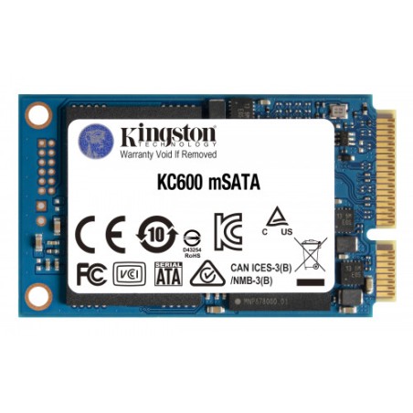 8648-Kingston Technology KC600 mSATA 256 GB Serial ATA III 3D TLC