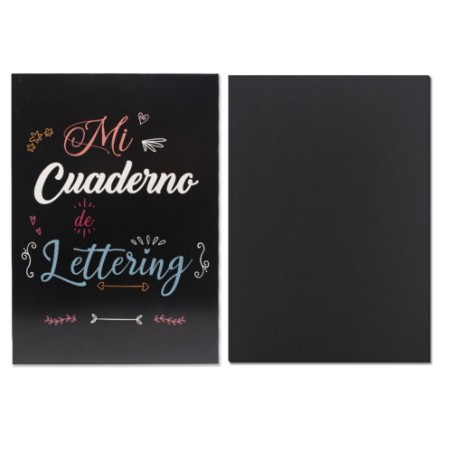 8665-Bismark Cuaderno A4 Lettering Negras 80 g/m2 - 50 Hojas