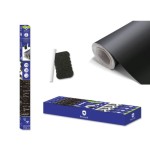 8677-Bismark Pizarra Negra Adhesiva C/ Tiza & Borrador