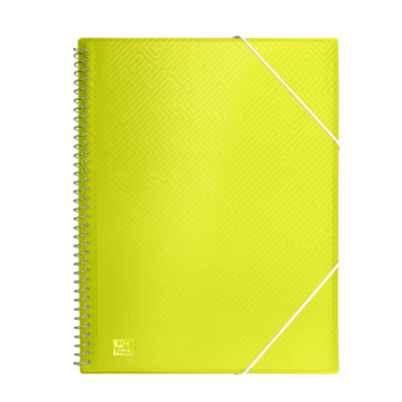 8699-Oxford Urban Polipropileno (PP) Colores surtidos, Translucido, Transparente A4