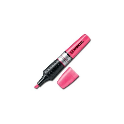 870-MARCADOR FLUORESCENTE LUMINATOR TRAZO 2/5MM. ROJO STABILO 71/40