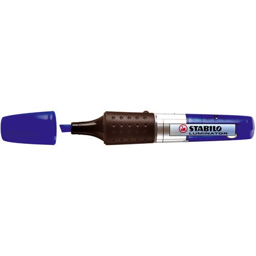 871-MARCADOR FLUORESCENTE LUMINATOR TRAZO 2/5MM. AZUL STABILO 71/41