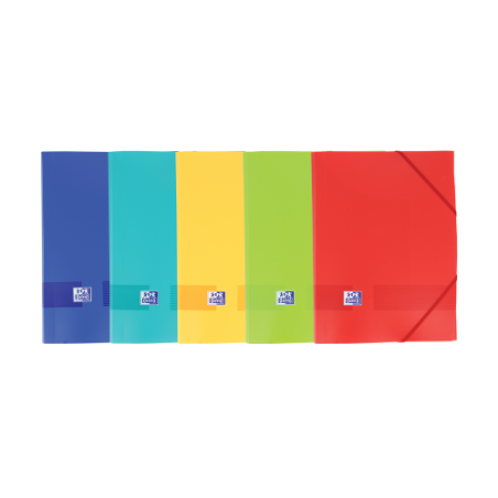 8714-Oxford Live & Go Plastico Colores surtidos A4+