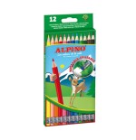 8751-Alpino Estuche 12 lapices de colores borrables