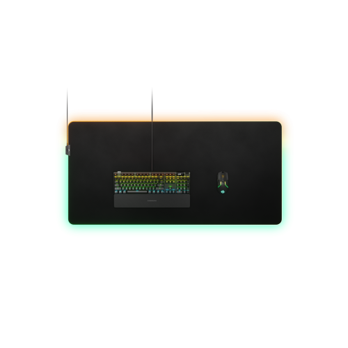 8766-Steelseries QcK Prism Cloth Alfombrilla de raton para juegos Negro