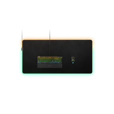 8766-Steelseries QcK Prism Cloth Alfombrilla de raton para juegos Negro