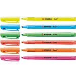 877-MARCADOR FLUORESCENTE FLASH TRAZO 2/5MM. ROSA STABILO 555/56