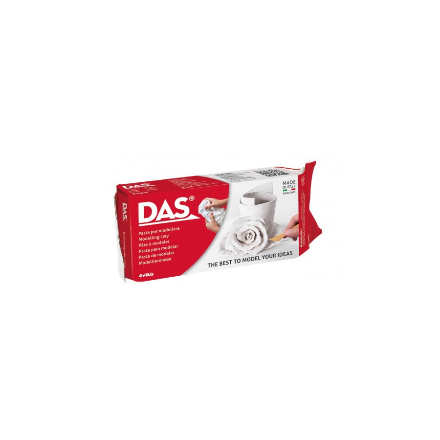 8838-DAS 387000 compuesto para ceramica y modelaje Arcilla de modelar 500 g Blanco 1 pieza(s)