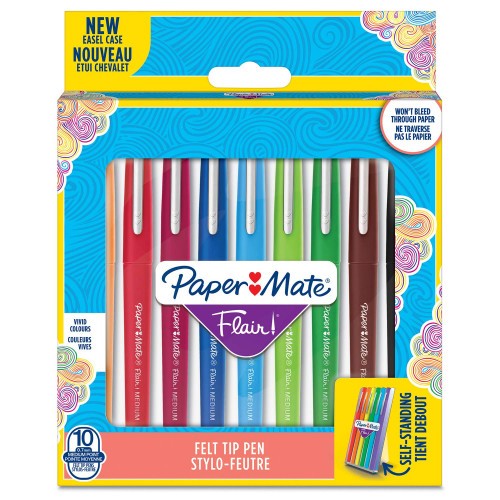 8871-FLAIR BLISTER 10 COLORES SURTIDOS PAPER MATE 2028898