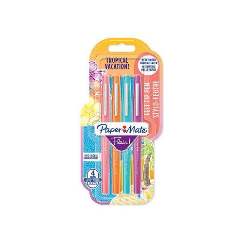 8873-FLAIR M. TROPICAL VACATION BL4  PAPER MATE 2032363
