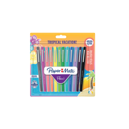 8876-FLAIR M. TROPICAL VACATION BL12 PAPER MATE 1951029