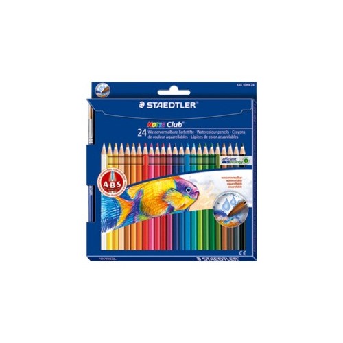 8885-LAPICES COLOR NORIS AQUARELL 144 10, ESTUCHE 24 PZAS STAEDTLER 144 10NC24