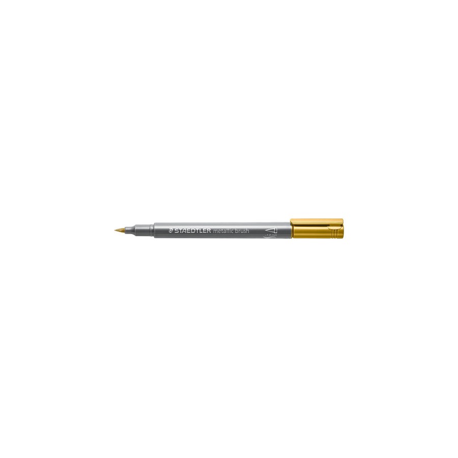 8887-Staedtler 8321 marcador 1 pieza(s) Punta de pincel Oro