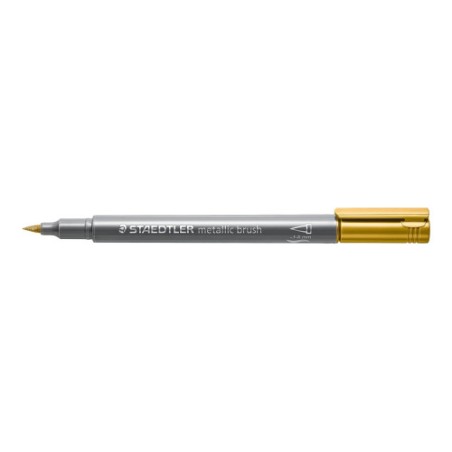 8887-Staedtler 8321 marcador 1 pieza(s) Punta de pincel Oro