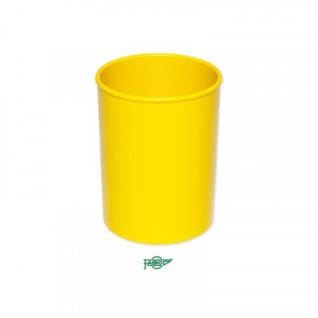 8911-CUBILETE PLASTICO COLOR AMARILLO FAIBO 206-05