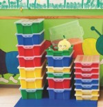 8927-CUBETA PEQUENA CON TAPA - ROJO FAIBO 786-03