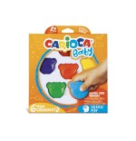 8956-Carioca Teddy Crayons BABY - 6 Pz