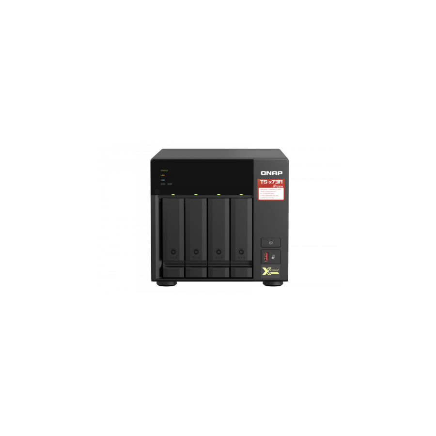 8976-QNAP TS-473A NAS Torre Ethernet Negro V1500B