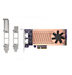 8996-QNAP QM2-2P2G2T adaptador y tarjeta de red Interno Ethernet 2500 Mbit/s