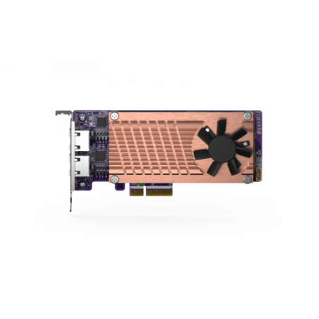 8997-QNAP QM2-2P2G2T adaptador y tarjeta de red Interno Ethernet 2500 Mbit/s