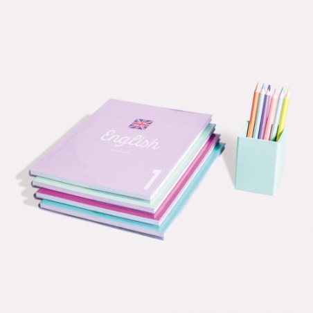 9004-BLISTER 5 UDS. FORRO DE LIBROS CON SOLAPA AJUSTABLE PP 300 MM APLI 16914