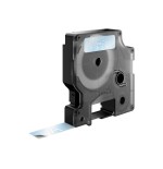 903-CINTA ROTULADORA D1 12MMX7M BLANCO/TRANSPARENTE DYMO S072060