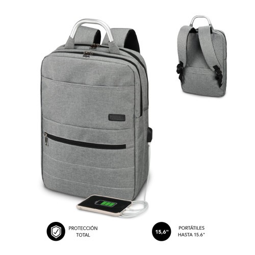 SUBBLIM MOCHILA ELITE AIRPADDING 15.6´´ GREY