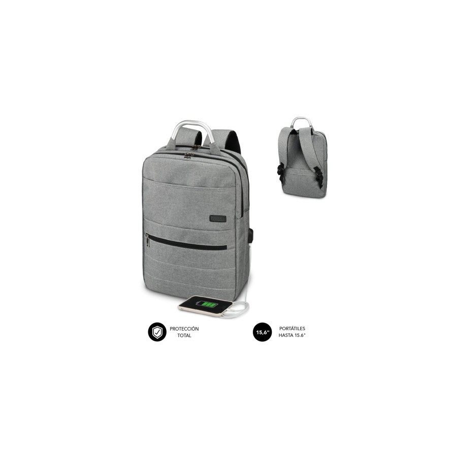 SUBBLIM MOCHILA ELITE AIRPADDING 15.6´´ GREY