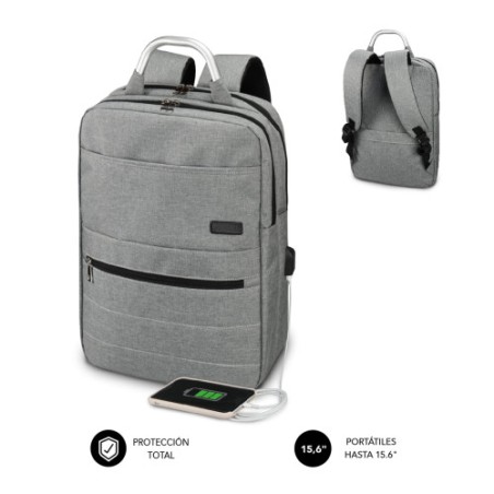 SUBBLIM MOCHILA ELITE AIRPADDING 15.6´´ GREY