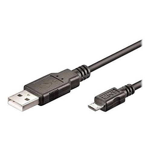 9073-Ewent EW-UAB-010-MC cable USB 1 m USB 2.0 Micro-USB A USB A Negro