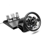 9084-Guillemot T-GT II Negro Volante + Pedales PC, PlayStation 4, PlayStation 5