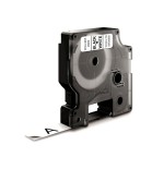 909-CINTA ROTULADORA D1 12MMX7M NEGRO/BLANCO DYMO S0720530