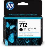 9099-HP Cartucho de Tinta DesignJet 712 negro de 80 ml