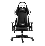 DRIFT DR175 Silla para videojuegos universal Asiento acolchado Negro, Blanco