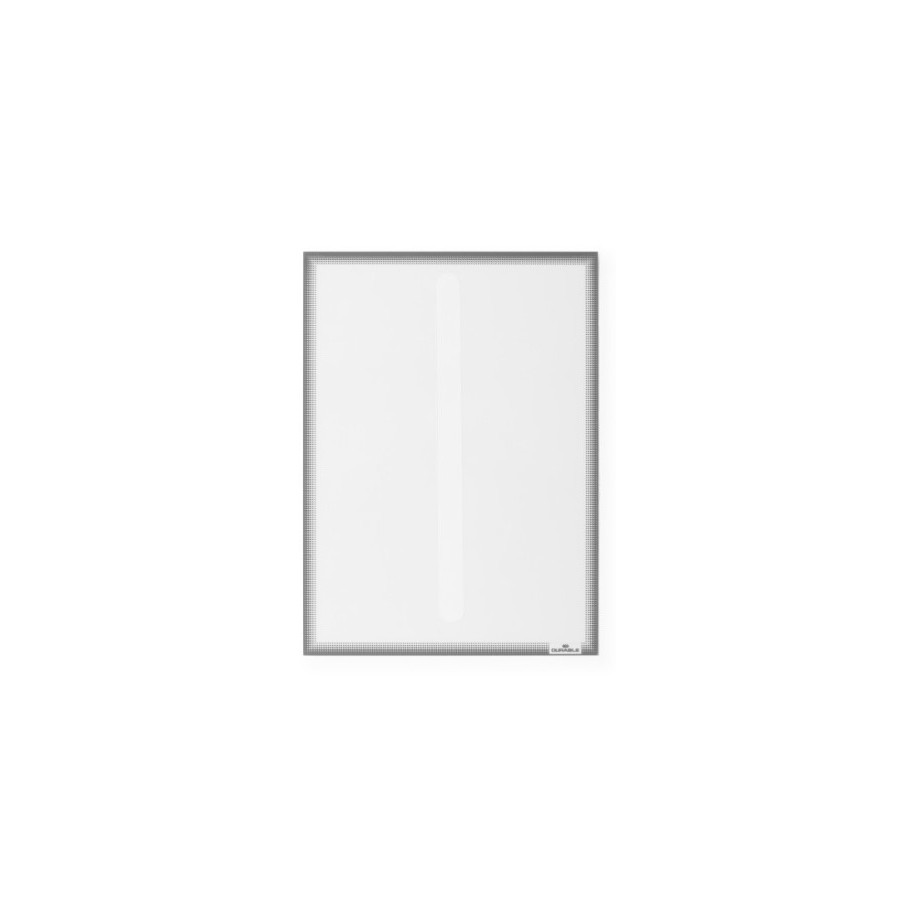 9104-Durable 501457 archivador Antracita, Transparente