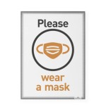 9105-Durable 501457 archivador Antracita, Transparente