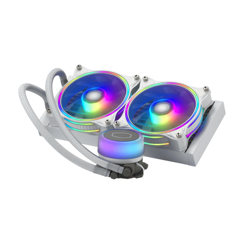 Cooler Master MasterLiquid ML240 Illusion White Edition refrigeracion agua y freon