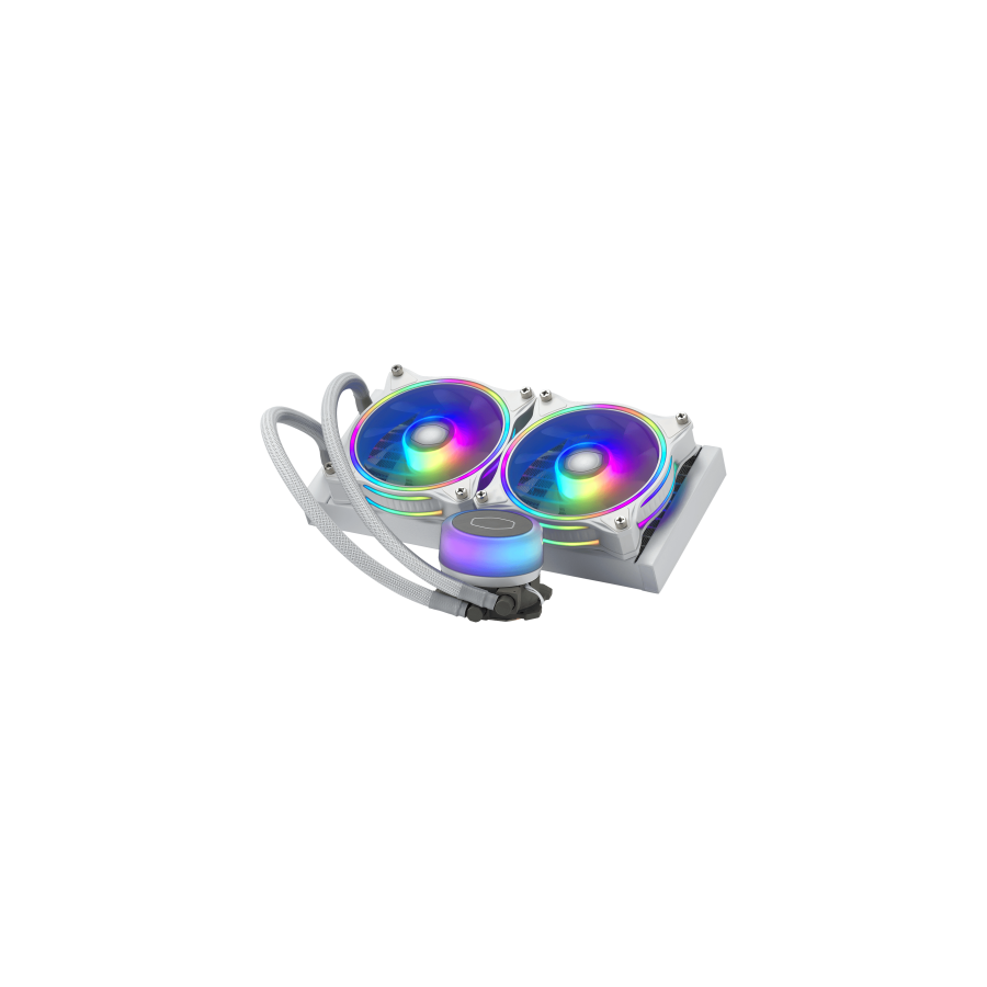 Cooler Master MasterLiquid ML240 Illusion White Edition refrigeracion agua y freon