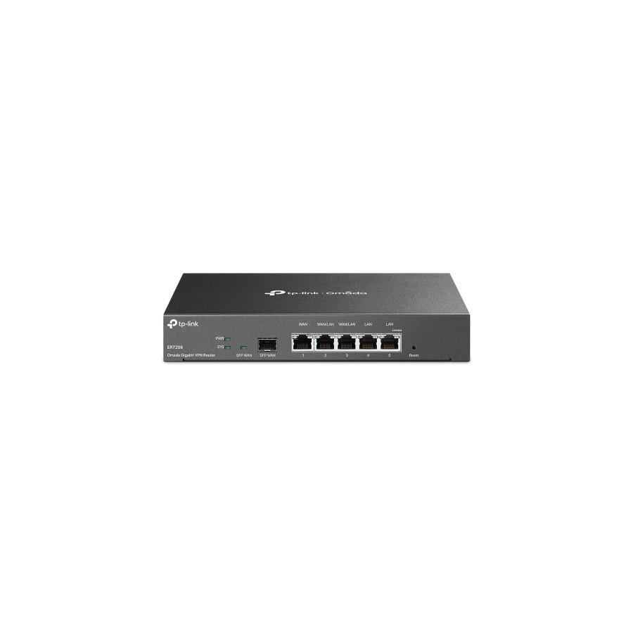 9123-TP-LINK TL-ER7206 router Gigabit Ethernet Negro