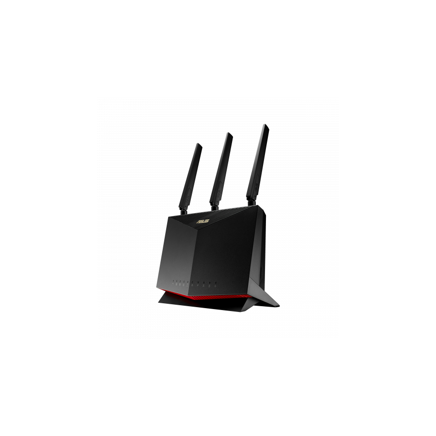 9143-ASUS 4G-AC86U router inalambrico Gigabit Ethernet Doble banda (2,4 GHz / 5 GHz) 3G Negro
