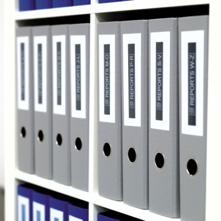 919-CINTA ROTULADORA D1 19MMX7M BLANCO/NEGRO DYMO S0720910